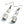 Load image into Gallery viewer, 036 - 07 Beaded Earrings - Shell Cavé Studio - Painted Door on Main
