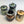Load image into Gallery viewer, 075 - 07 Honey Pots - Elizabeth's Clay Vision - Painted Door on Main