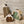 Load image into Gallery viewer, 114 - 06 Boho Wooden Pumpkin Sets - Rafter Diamond W - Painted Door on Main