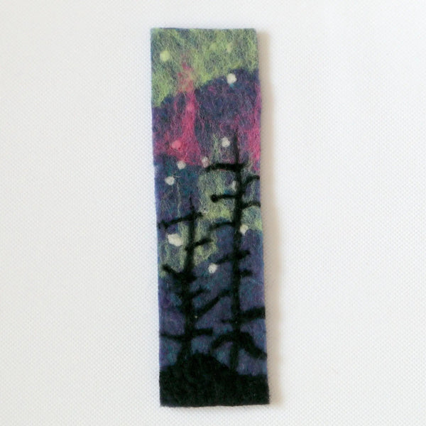 116 - 05 Felted Bookmarks - Elaine Grandon Fibre Arts - Painted Door on Main