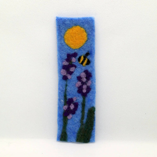 116 - 05 Felted Bookmarks - Elaine Grandon Fibre Arts - Painted Door on Main
