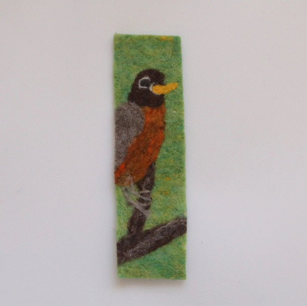 116 - 05 Felted Bookmarks - Elaine Grandon Fibre Arts - Painted Door on Main