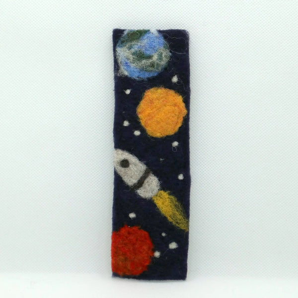 116 - 05 Felted Bookmarks - Elaine Grandon Fibre Arts - Painted Door on Main