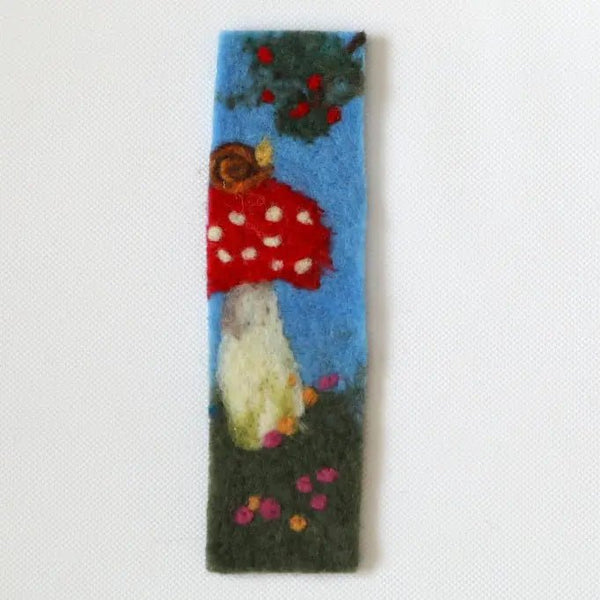116 - 05 Felted Bookmarks - Elaine Grandon Fibre Arts - Painted Door on Main