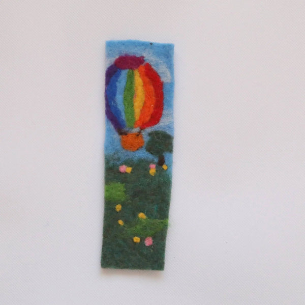 116 - 05 Felted Bookmarks - Elaine Grandon Fibre Arts - Painted Door on Main