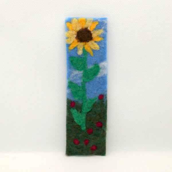 116 - 05 Felted Bookmarks - Elaine Grandon Fibre Arts - Painted Door on Main