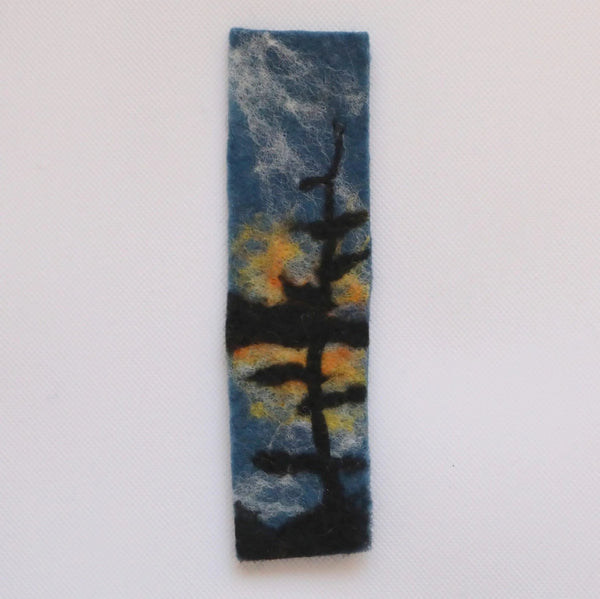 116 - 05 Felted Bookmarks - Elaine Grandon Fibre Arts - Painted Door on Main