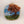 Load image into Gallery viewer, 116 - 06 Hoop Framed Felted Art - Elaine Grandon Fibre Arts - Painted Door on Main