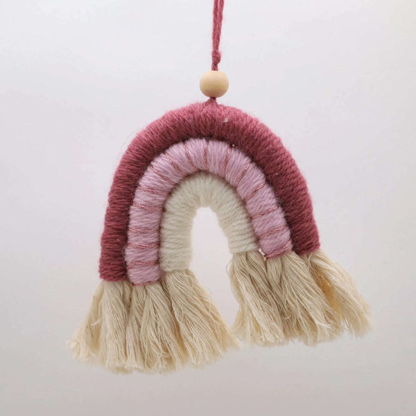 116 - 22 Needle Felted Rainbows - Elaine Grandon Fibre Arts - Painted Door on Main