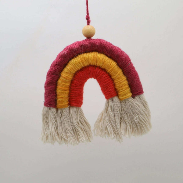 116 - 22 Needle Felted Rainbows - Elaine Grandon Fibre Arts - Painted Door on Main