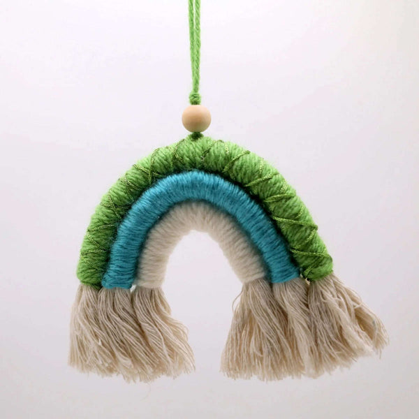 116 - 22 Needle Felted Rainbows - Elaine Grandon Fibre Arts - Painted Door on Main