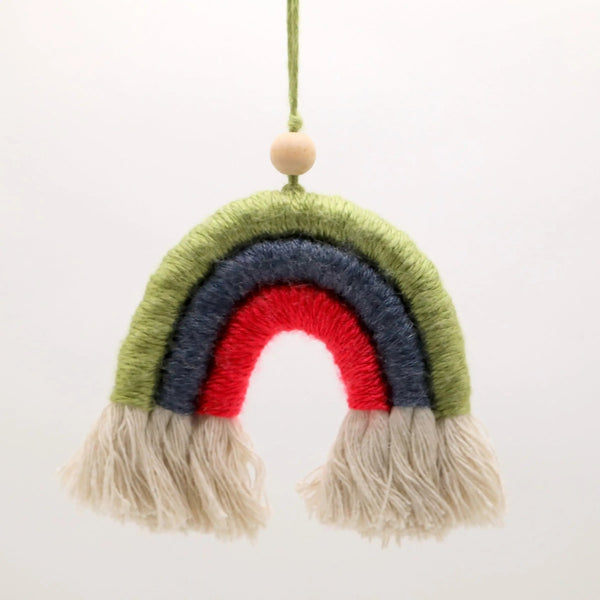 116 - 22 Needle Felted Rainbows - Elaine Grandon Fibre Arts - Painted Door on Main