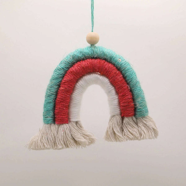 116 - 22 Needle Felted Rainbows - Elaine Grandon Fibre Arts - Painted Door on Main