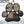 Load image into Gallery viewer, 134 - 01 Glass Paw Prints - Tevlan Glass - Painted Door on Main