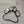 Load image into Gallery viewer, 134 - 01 Glass Paw Prints - Tevlan Glass - Painted Door on Main