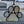 Load image into Gallery viewer, 134 - 01 Glass Paw Prints - Tevlan Glass - Painted Door on Main