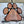 Load image into Gallery viewer, 134 - 01 Glass Paw Prints - Tevlan Glass - Painted Door on Main