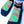 Load image into Gallery viewer, 144 - 02 Groovy Rockies Bright Orange Socks - Polarove - Painted Door on Main