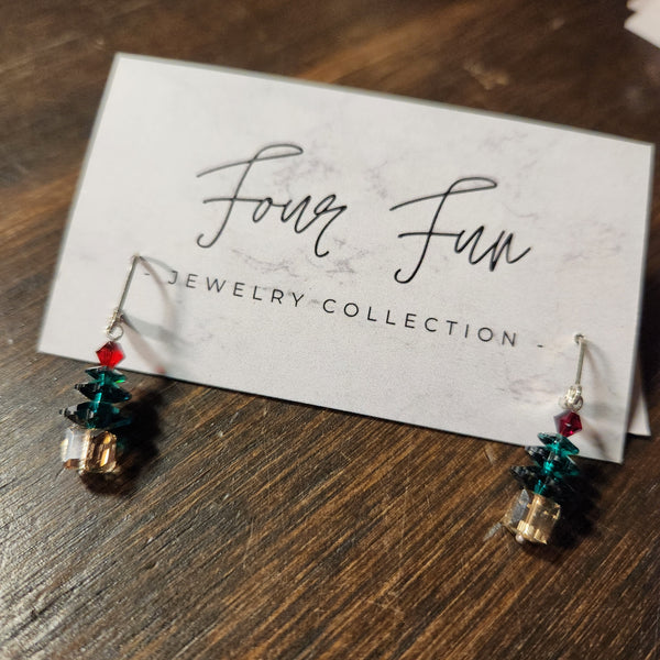 058-20 Christmas Earrings - Four Fun Jewelry