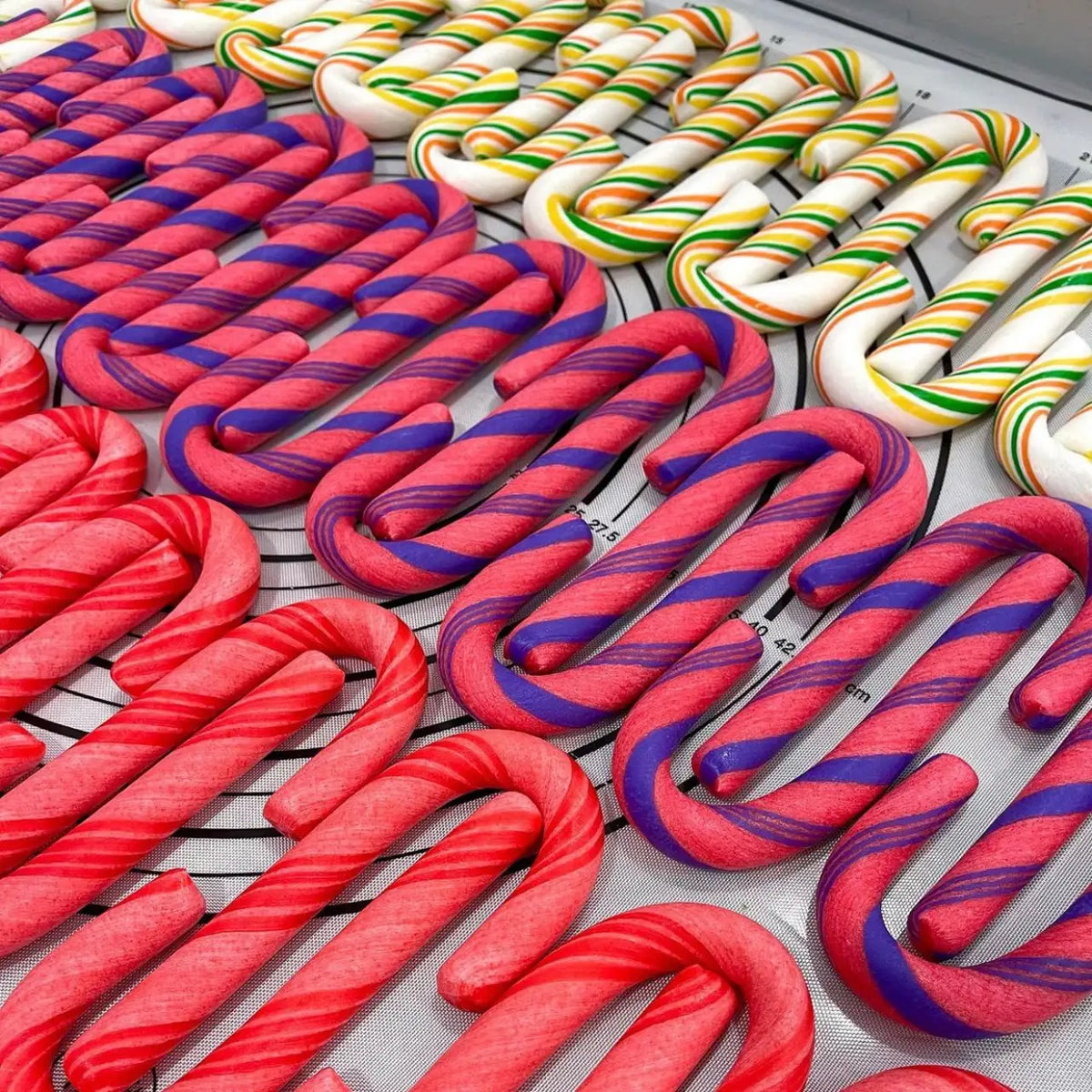 83302 Handmade Candy Canes Volio's Confections Painted Door on