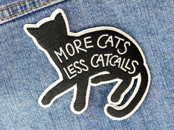 875 - 03 More Cats, Less Catcalls Patch - Ifs, Ands, Or Buttons - Painted Door on Main