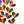 Load image into Gallery viewer, 879 - 02 Fused Glass Rainbow Hug Heart - Haven Glass Studio - Painted Door on Main