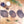 Load image into Gallery viewer, 884 - 01 Distressed Leather Coaster Sets - NAB Leather - Painted Door on Main