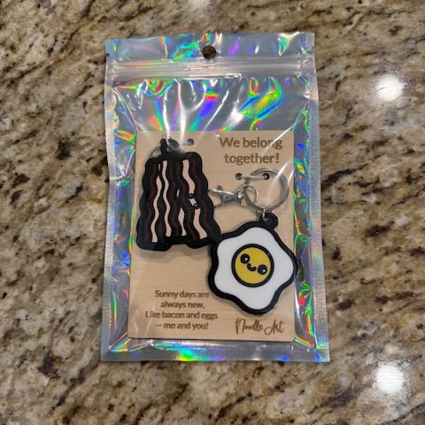 Acrylic Keychain Sets - Noodle Art - Painted Door on Main