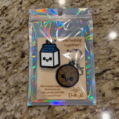 Acrylic Keychain Sets - Noodle Art - Painted Door on Main