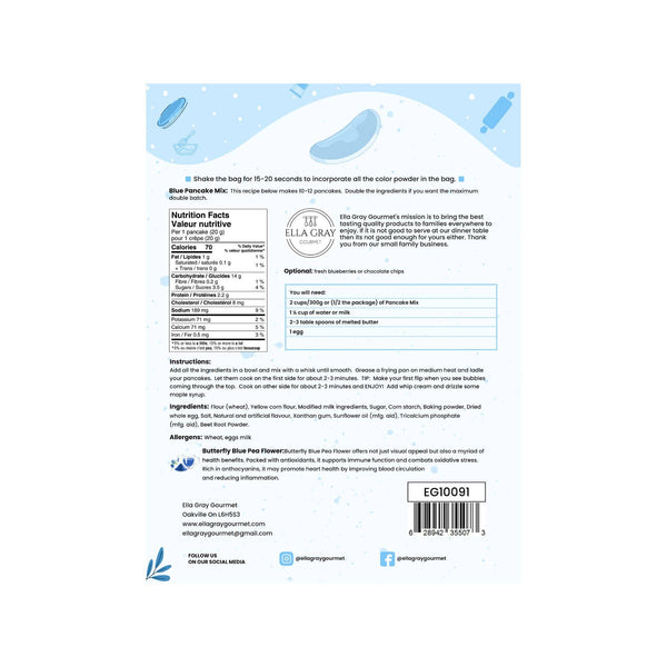 Blue Pancake Mix - Ella Gray Gourmet - Painted Door on Main