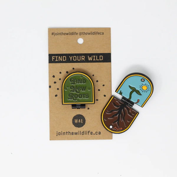 840-06 Merit Badge Enamel Pins - Wild Life Outdoor Adventures