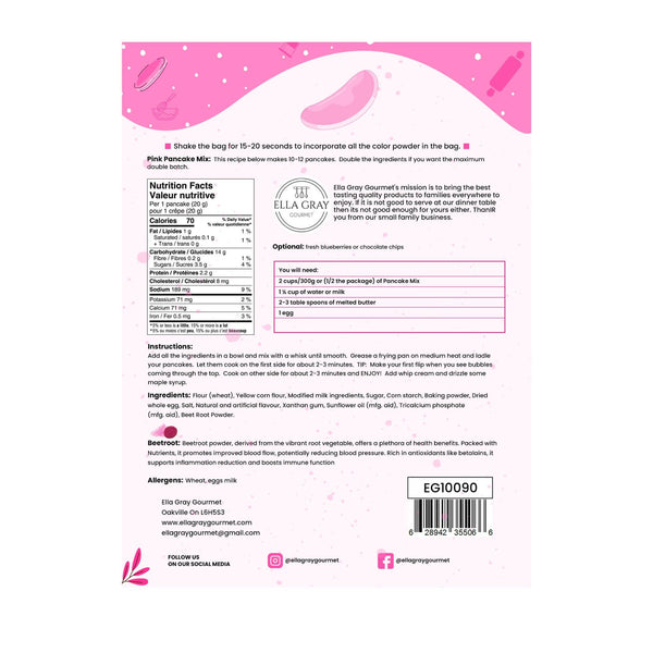 Pink Pancake Mix - Ella Gray Gourmet - Painted Door on Main