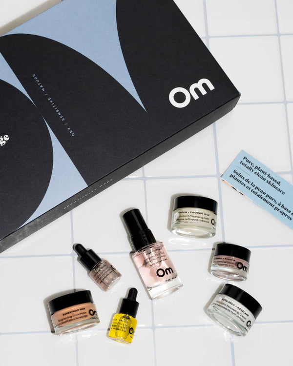 Sensitive Mini Face Care Kit - Om Organics Skincare - Painted Door on Main