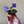 Load image into Gallery viewer, Violet Felt Forever Flower - ForgetBKnot - Painted Door on Main