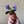 Load image into Gallery viewer, Violet Felt Forever Flower - ForgetBKnot - Painted Door on Main