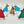 Load image into Gallery viewer, 876 - 02 Quirky Birds - A Touch of Glass - Painted Door on Main