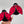 Load image into Gallery viewer, 876 - 04 Ladybug Plant Picks - A Touch of Glass - Painted Door on Main