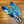 Load image into Gallery viewer, 876 - 08 Glass Feathers - A Touch of Glass - Painted Door on Main