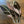 Load image into Gallery viewer, 876-08 Glass Feathers - A Touch of Glass - Painted Door on Main