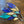 Load image into Gallery viewer, 876-08 Glass Feathers - A Touch of Glass - Painted Door on Main
