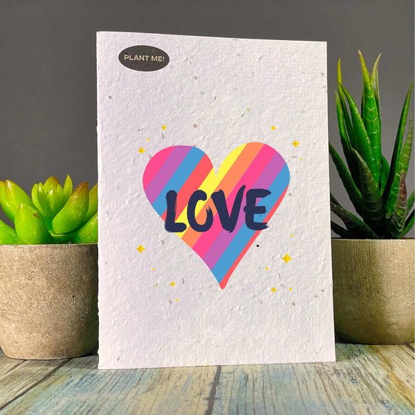 821-04 Love Cards - Plantable Greetings