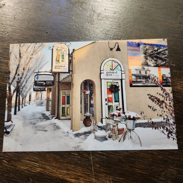 007 - 12 Postcards - Ealanta Photography - Painted Door on Main