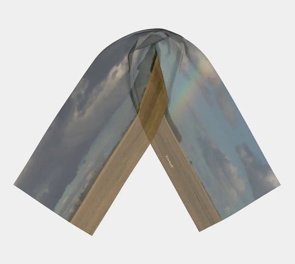 007 - 23 Long Scarves - Ealanta Art Wear - Painted Door on Main