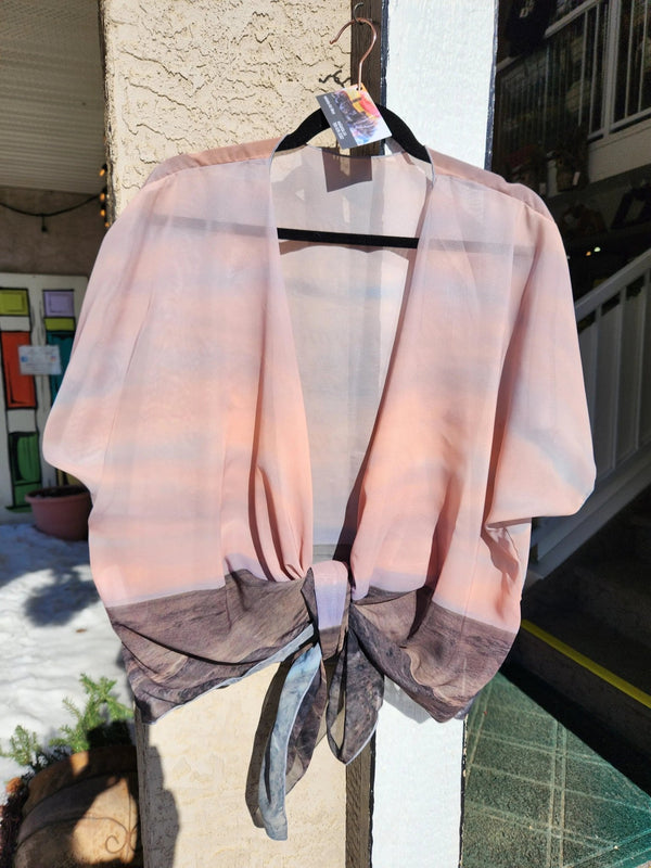 007 - 40 Kimono Wrap - Ealanta Art Wear - Painted Door on Main