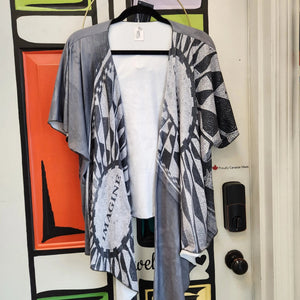 Kimono Wrap - Ealanta Art Wear - Painted Door on Main
