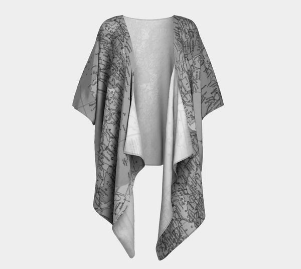 007 - 40 Kimono Wrap - Ealanta Art Wear - Painted Door on Main