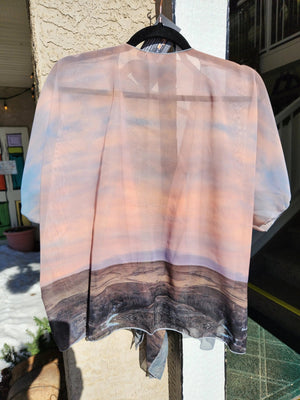 Kimono Wrap - Ealanta Art Wear - Painted Door on Main