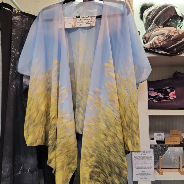 007 - 40 Kimono Wrap - Ealanta Art Wear - Painted Door on Main