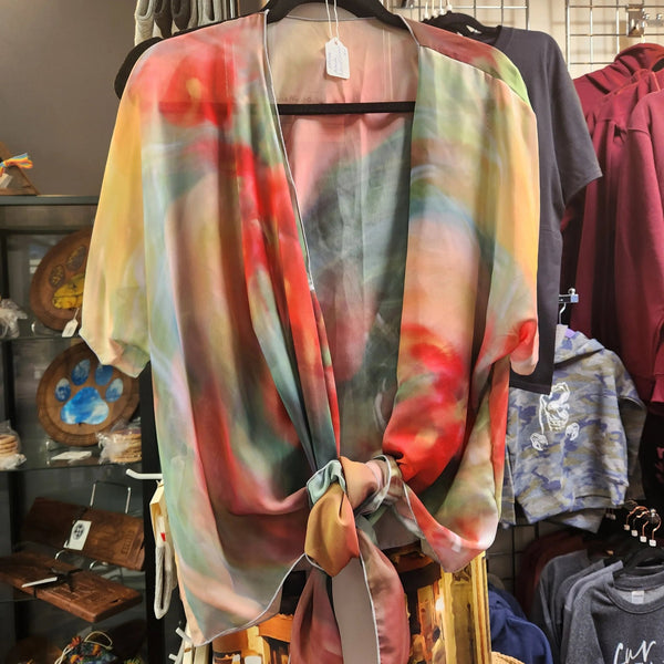 007 - 40 Kimono Wrap - Ealanta Art Wear - Painted Door on Main