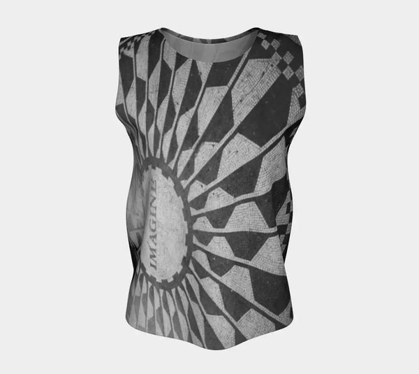 007 - 63 Sleeveless Top (XLarge) - Ealanta Art Wear - Painted Door on Main